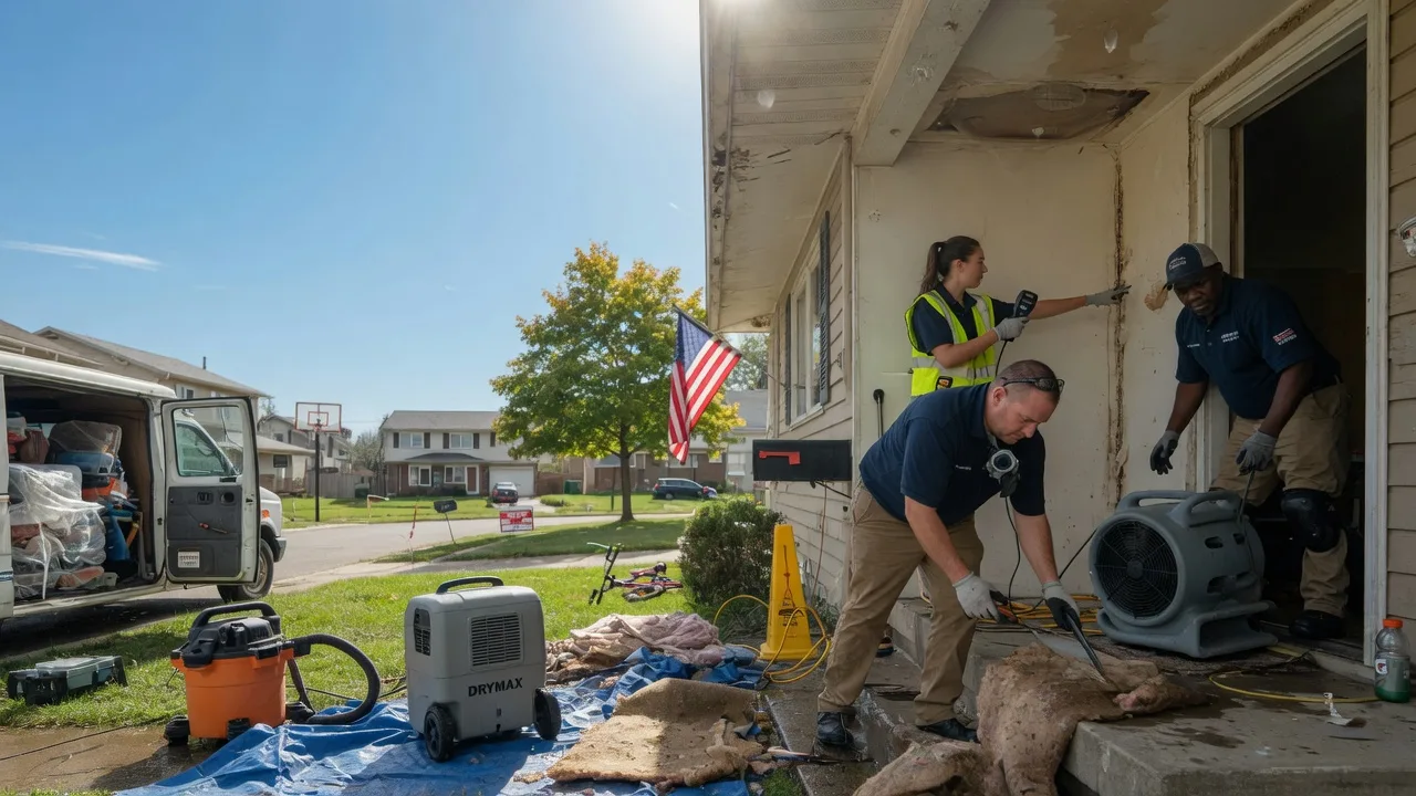 Water Damage Restoration in Depauw, IN near me